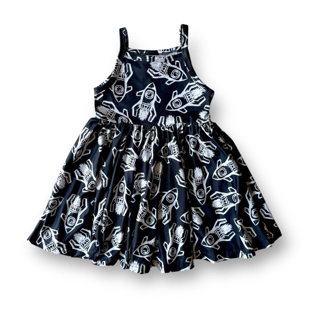 Best Day Ever Kids Baby & Toddler Dresses Skater Dress - Rad Rockets buy online boutique kids clothing