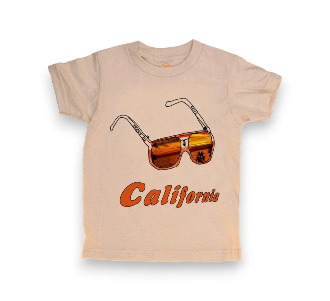 Orange Heat Baby & Toddler Tops Orange Heat Organic T-Shirt - Cali Sunnies buy online boutique kids clothing