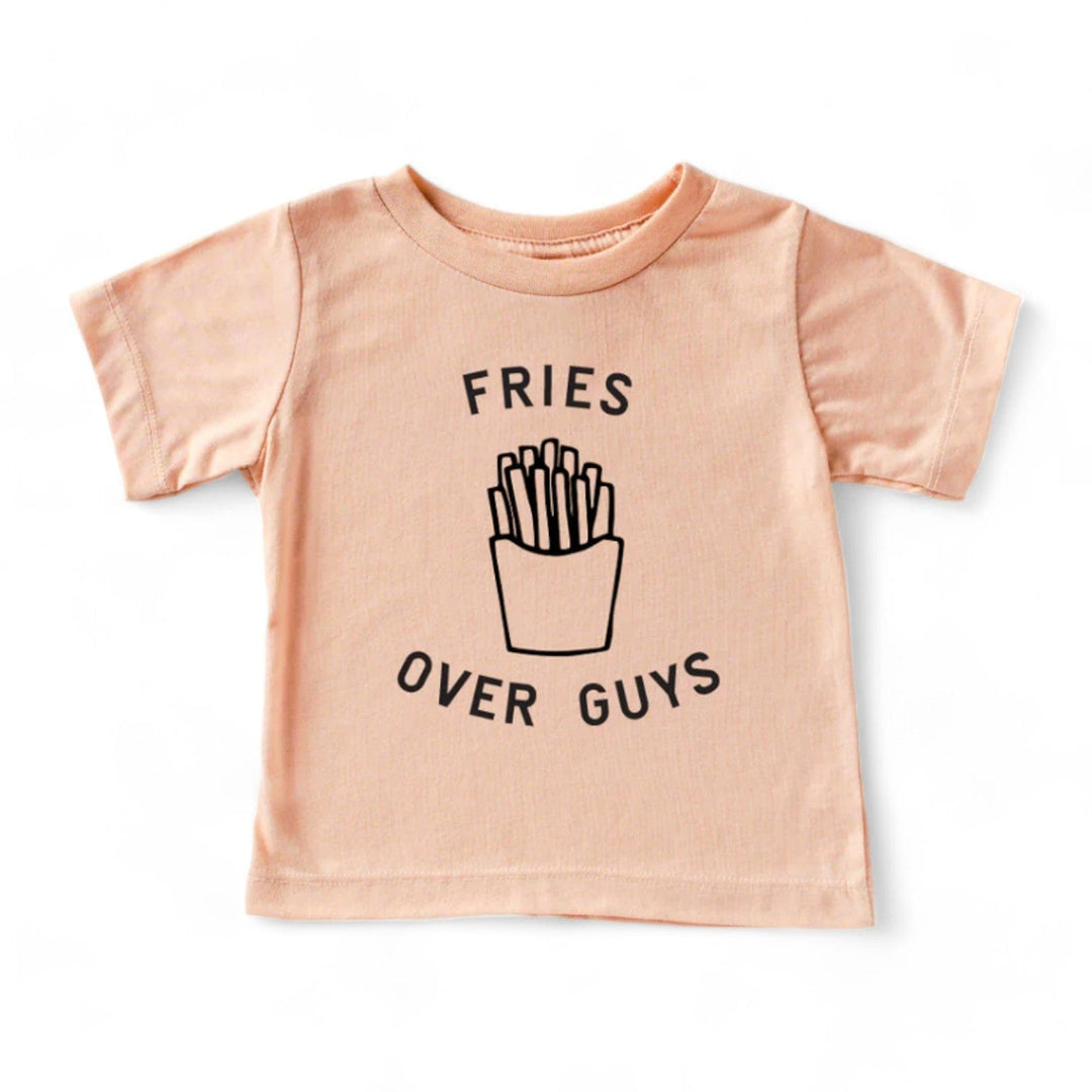 Saved By Grace Co. Baby & Toddler Tops SBGco - Fries Over Guys Tee buy online boutique kids clothing