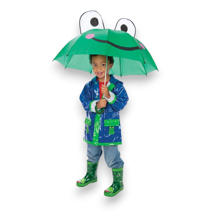 Toysmith umbrella Frog Happy Umbrella Friends buy online boutique kids clothing