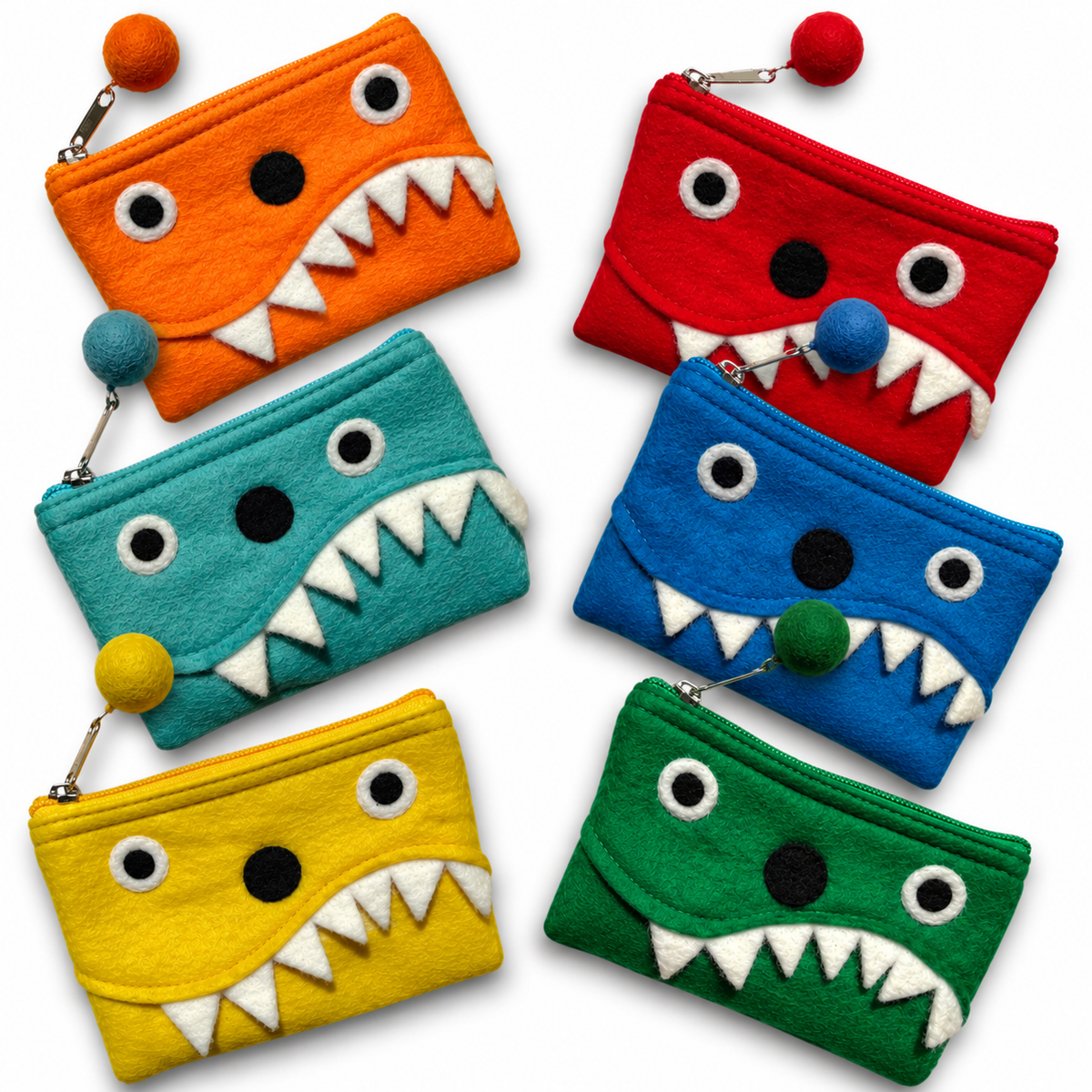 Handmade Nepalese Monster Pouches