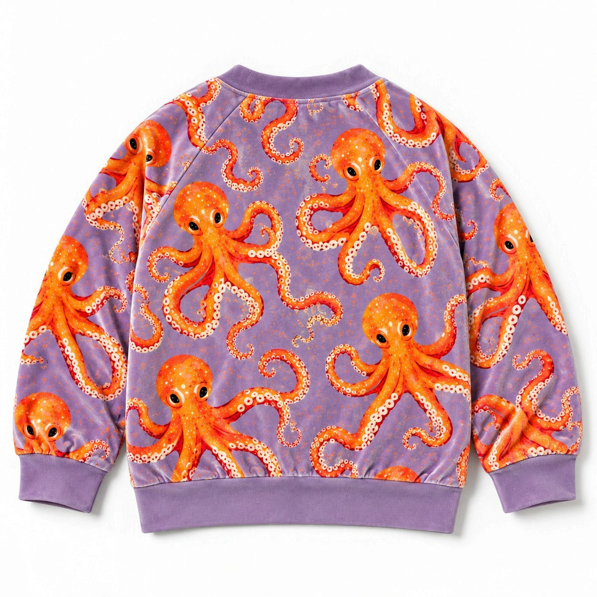Octo Party Velvet Pullover