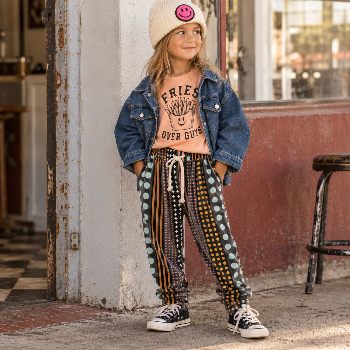 Oddball Velvet Harem Pant