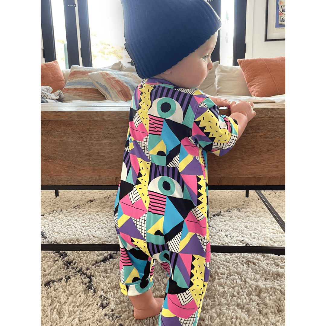 Best Day Ever Kids Baby Romper Eye See You Harem Romper buy online boutique kids clothing