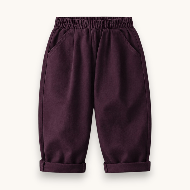 Best Day Ever Kids Baby & Toddler Bottoms 12-18m / Eggplant City Kid Baggy Pant buy online boutique kids clothing