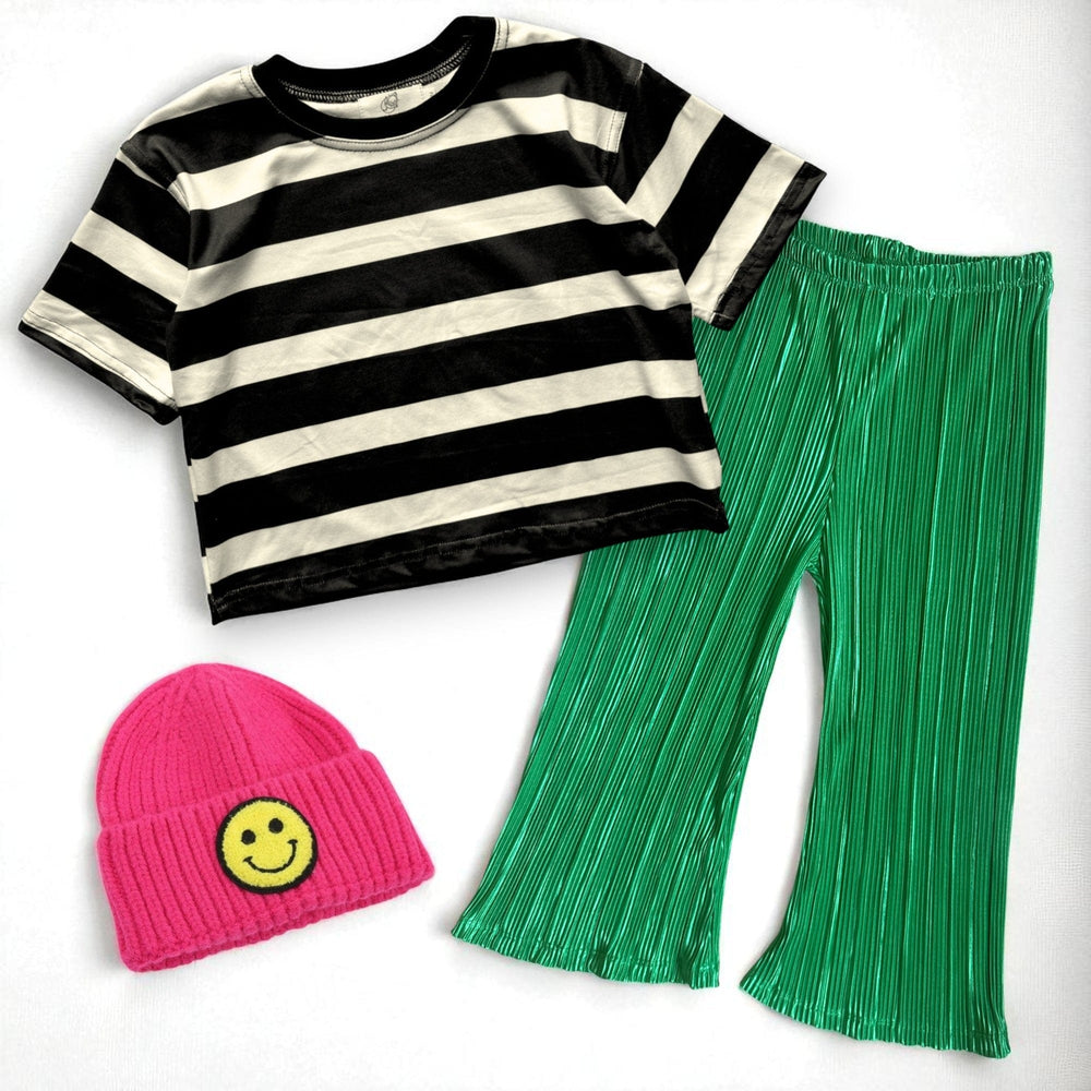 Best Day Ever Kids Baby & Toddler Bottoms Awesome Sauce Pant - Electric Emerald buy online boutique kids clothing