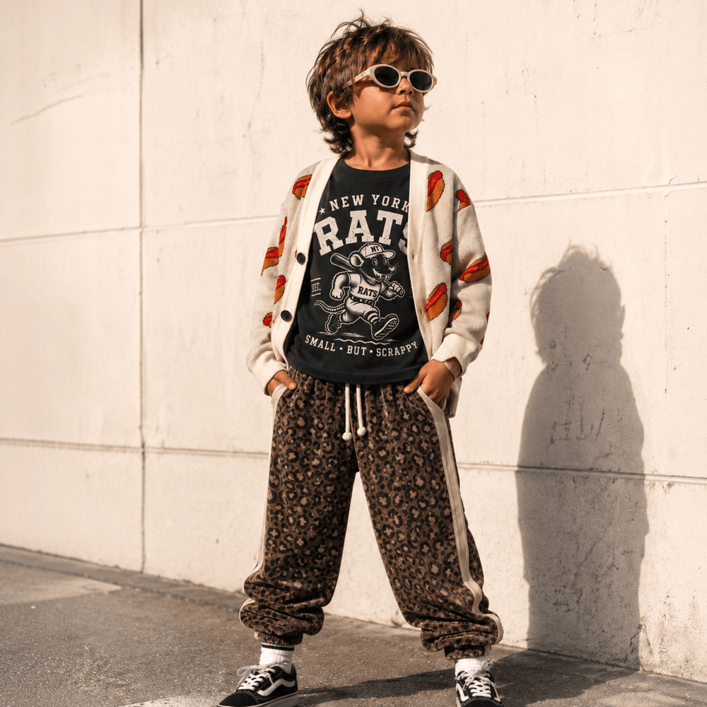 Best Day Ever Kids Baby & Toddler Bottoms Backstage Velvet Sweatpant buy online boutique kids clothing