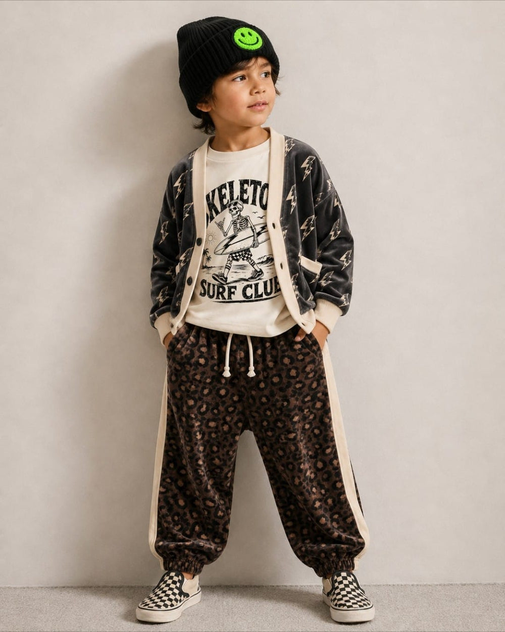 Best Day Ever Kids Baby & Toddler Bottoms Backstage Velvet Sweatpant buy online boutique kids clothing