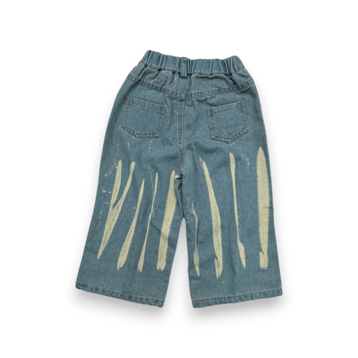 Best Day Ever Kids Baby & Toddler Bottoms Bleachy Keen Wide Leg Jean buy online boutique kids clothing