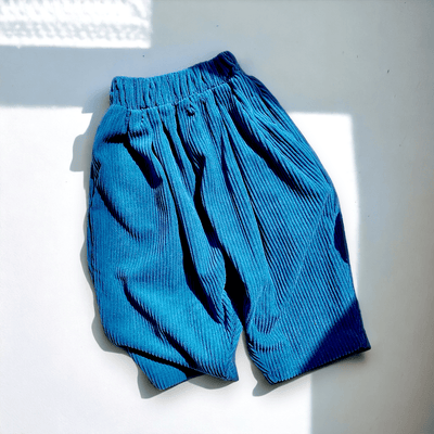 Best Day Ever Kids Baby & Toddler Bottoms Blue Bliss Corduroy Loungers buy online boutique kids clothing