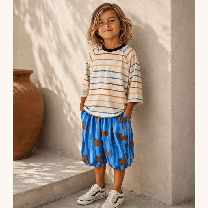 Best Day Ever Kids Baby & Toddler Bottoms Dach-Side Shorts buy online boutique kids clothing