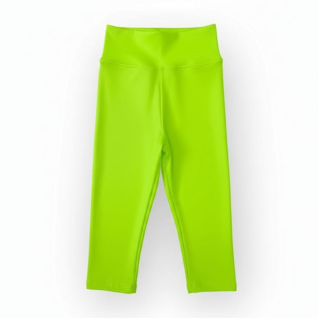 Best Day Ever Kids Baby & Toddler Bottoms Electric Lime Legging buy online boutique kids clothing