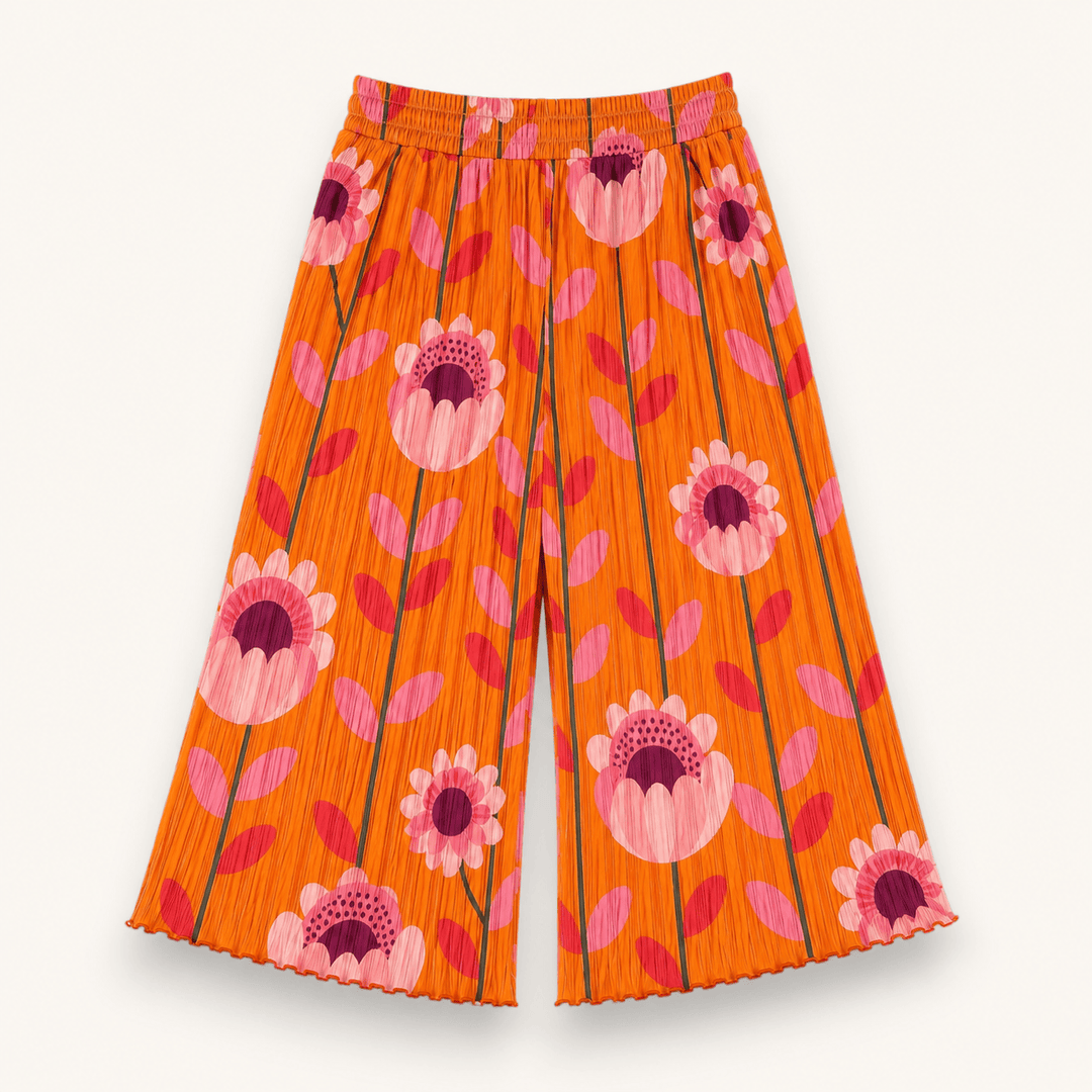 Best Day Ever Kids Baby & Toddler Bottoms Flower Power Wide Leg Pant buy online boutique kids clothing