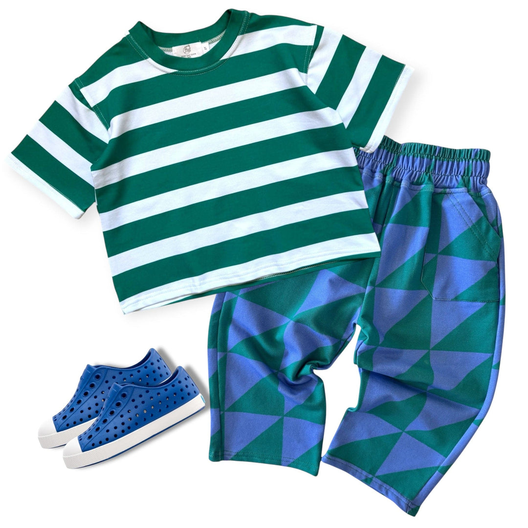 Best Day Ever Kids Baby & Toddler Bottoms Geo-Cool Baggy Pant buy online boutique kids clothing