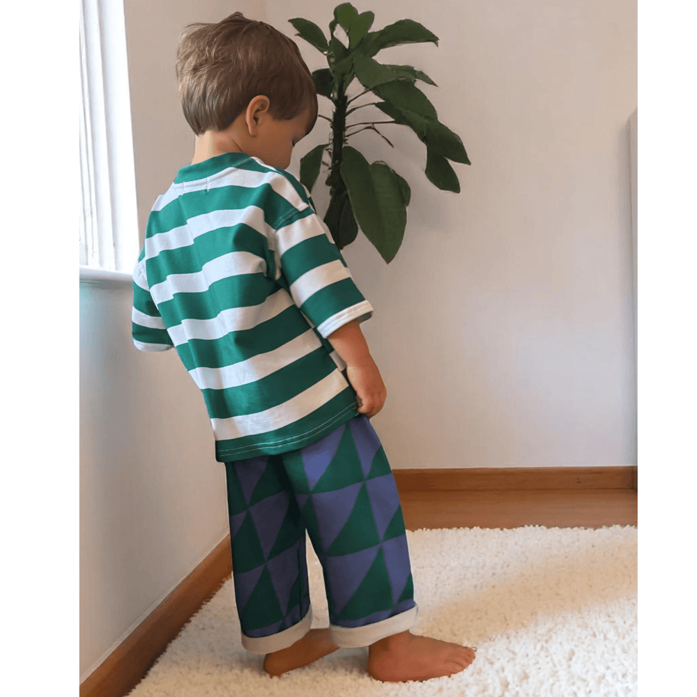 Best Day Ever Kids Baby & Toddler Bottoms Geo-Cool Baggy Pant buy online boutique kids clothing
