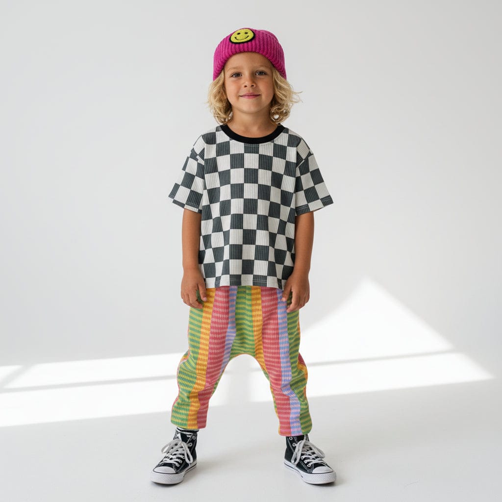 Best Day Ever Kids Baby & Toddler Bottoms Good Vibrations Pant buy online boutique kids clothing