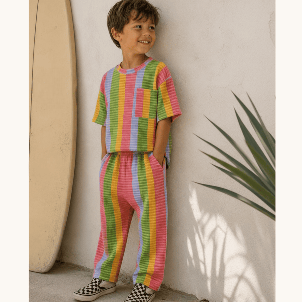 Best Day Ever Kids Baby & Toddler Bottoms Good Vibrations Pant buy online boutique kids clothing