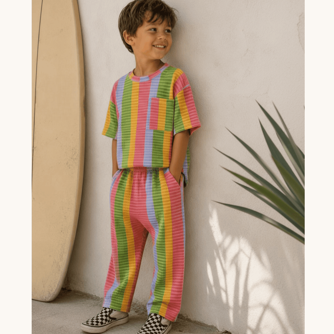 Best Day Ever Kids Baby & Toddler Bottoms Good Vibrations Pant buy online boutique kids clothing