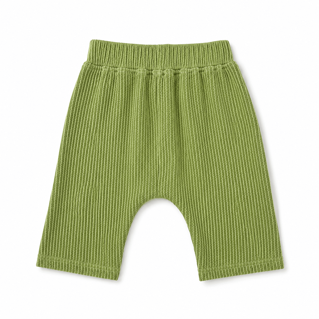 Best Day Ever Kids Baby & Toddler Bottoms Groovy Green Harem Short buy online boutique kids clothing