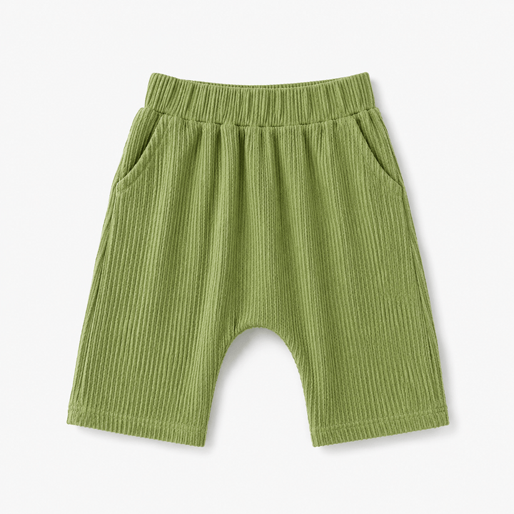 Best Day Ever Kids Baby & Toddler Bottoms Groovy Green Harem Short buy online boutique kids clothing