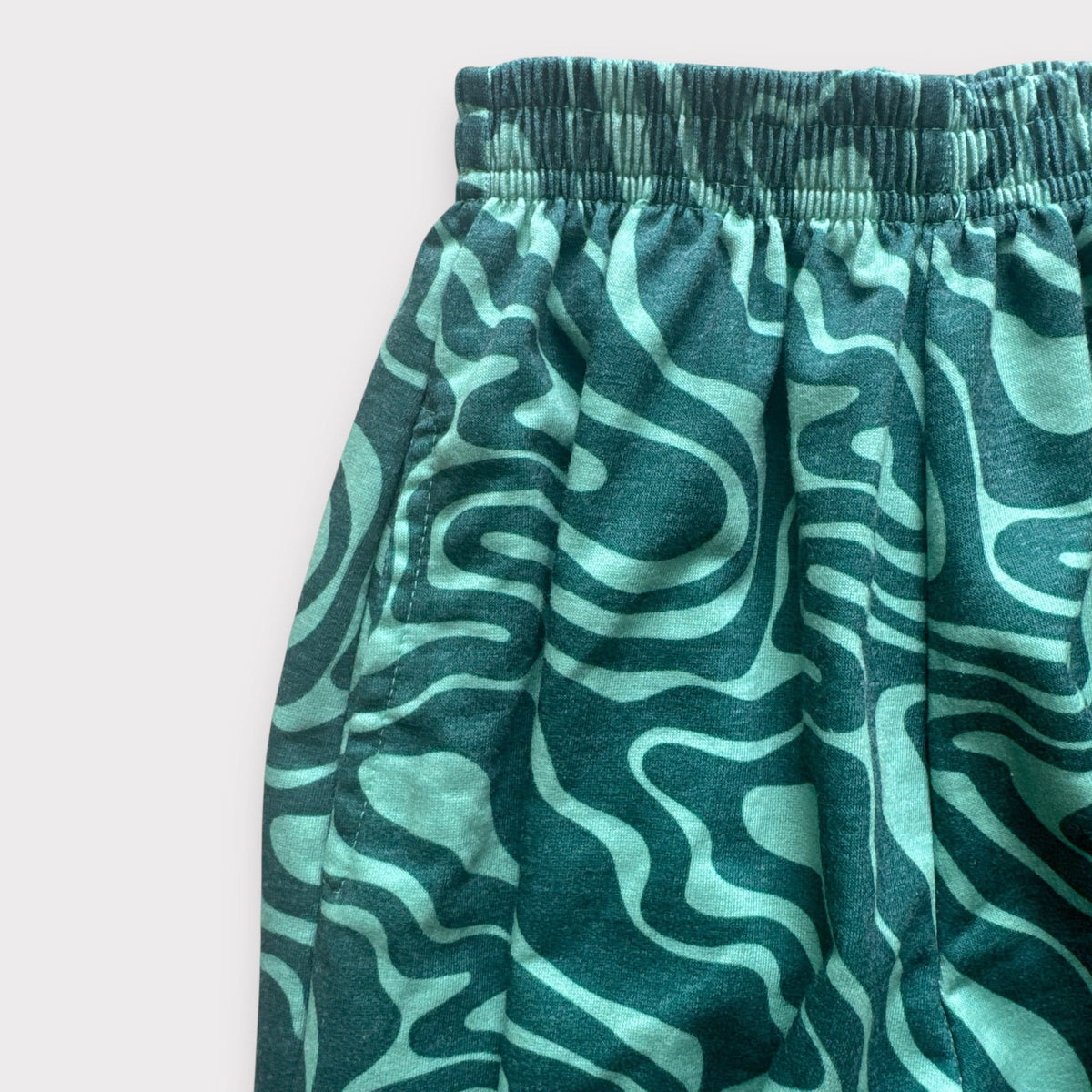 Close-up of the Trippy Tide Hammer Pant waistband