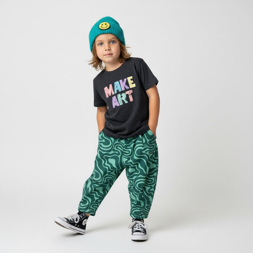 Best Day Ever Kids Baby & Toddler Bottoms Hammer Pants - Trippy Tide buy online boutique kids clothing