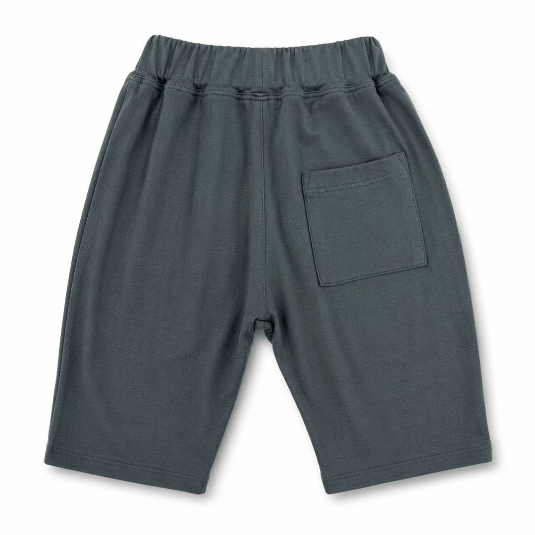 Best Day Ever Kids Baby & Toddler Bottoms Hudson Cropped Pant - Storm buy online boutique kids clothing