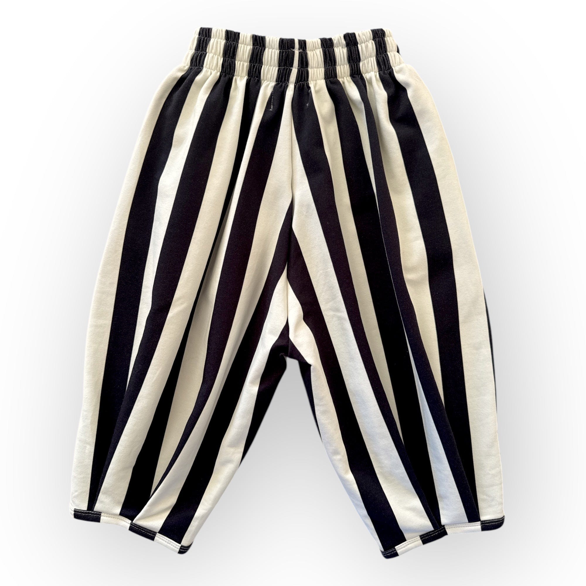 Best Day Ever Kids Jester Balloon Pant | Black & Cream