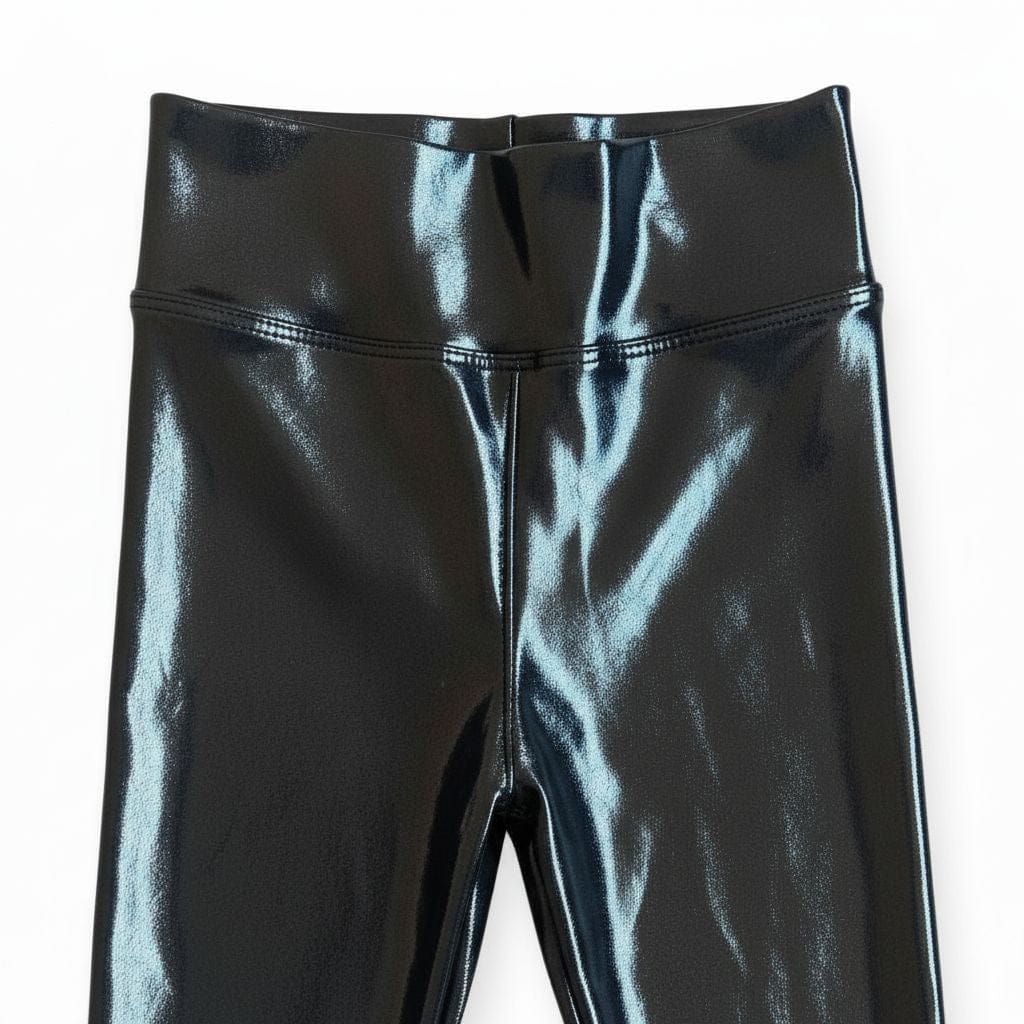 Close-up of the Midnight Metal Legging's wide waistband