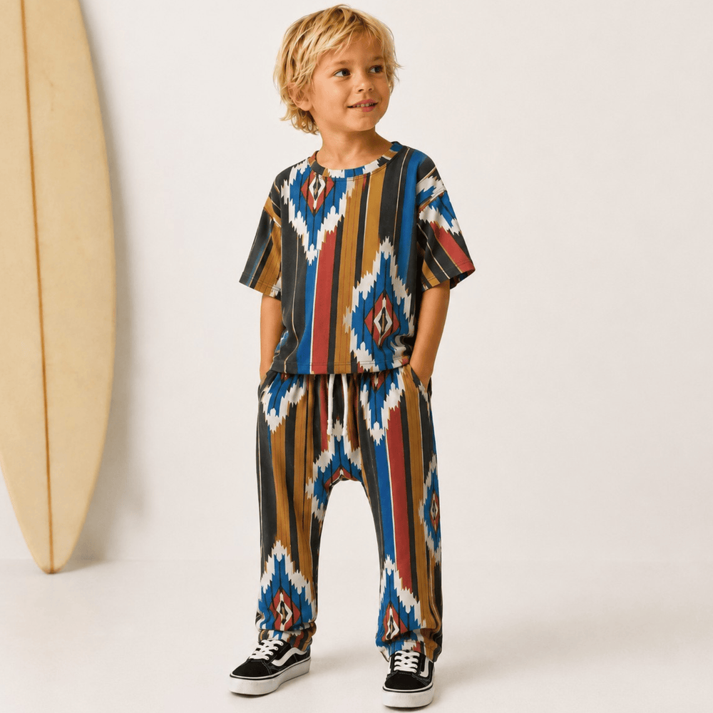 Best Day Ever Kids Baby & Toddler Bottoms Sedona Harem Lounge Pant buy online boutique kids clothing