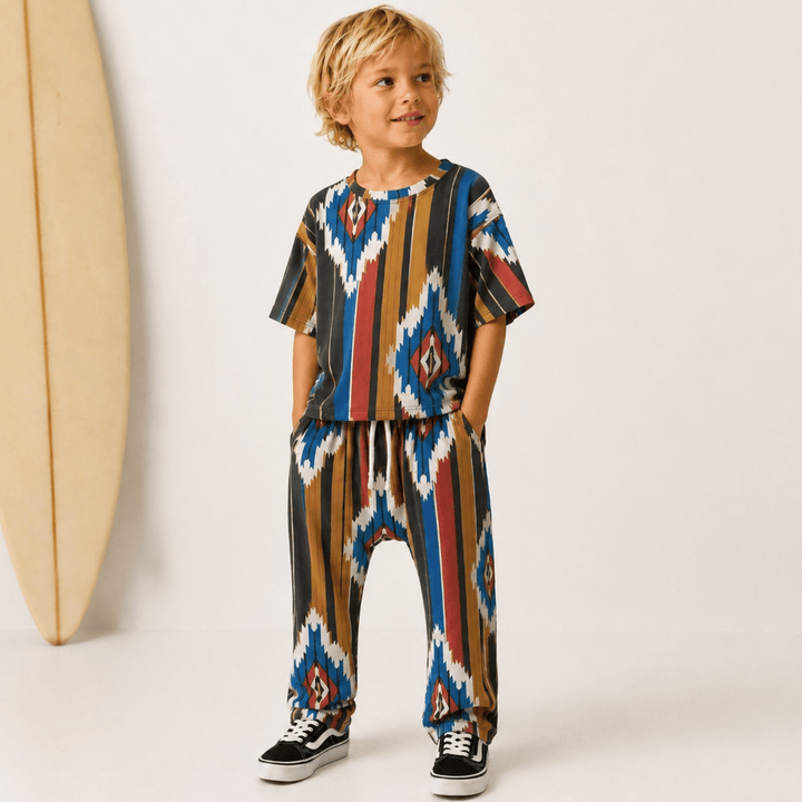 Best Day Ever Kids Baby & Toddler Bottoms Sedona Harem Lounge Pant buy online boutique kids clothing