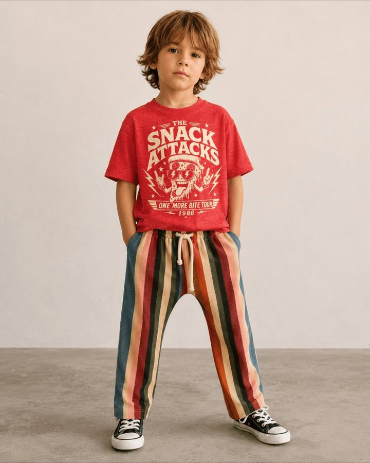 Best Day Ever Kids Baby & Toddler Bottoms Serape Stripe Harem Pant buy online boutique kids clothing