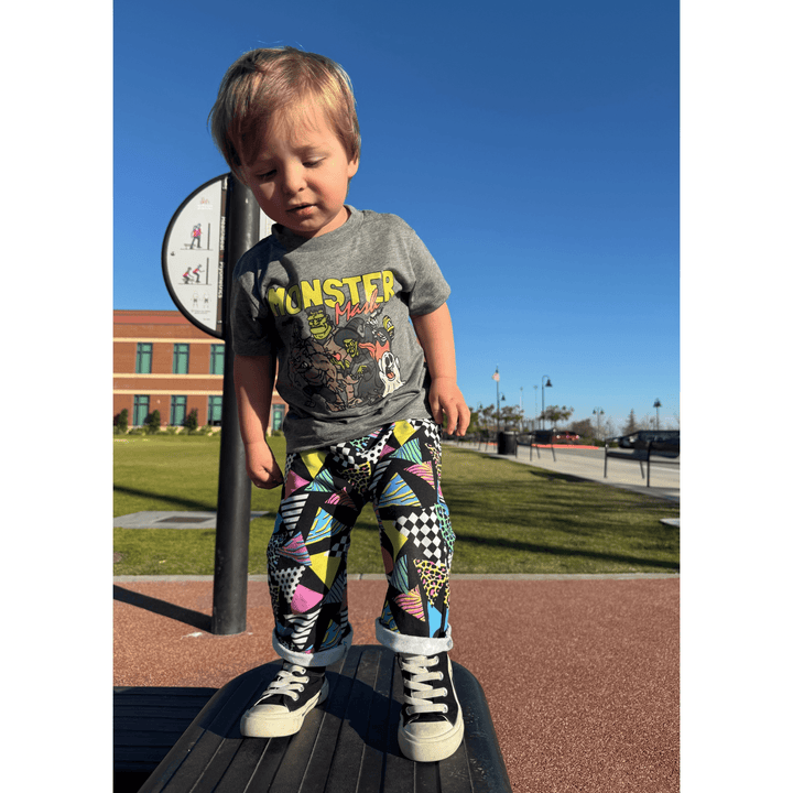 Best Day Ever Kids Baby & Toddler Bottoms Totally Rad Cropped Lounge Pant buy online boutique kids clothing