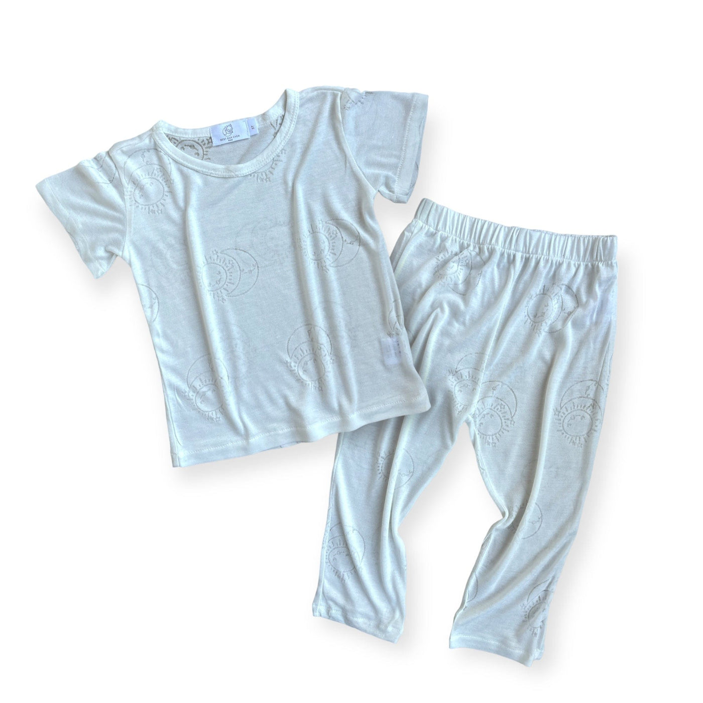 Best Day Ever Kids Baby & Toddler Clothing Anything But Basic Set - White buy online boutique kids clothing