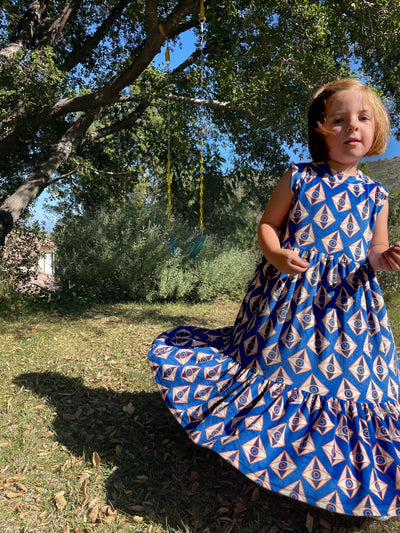 Best Day Ever Kids Baby & Toddler Dresses Crystal Vision Velvet Maxi Dress buy online boutique kids clothing