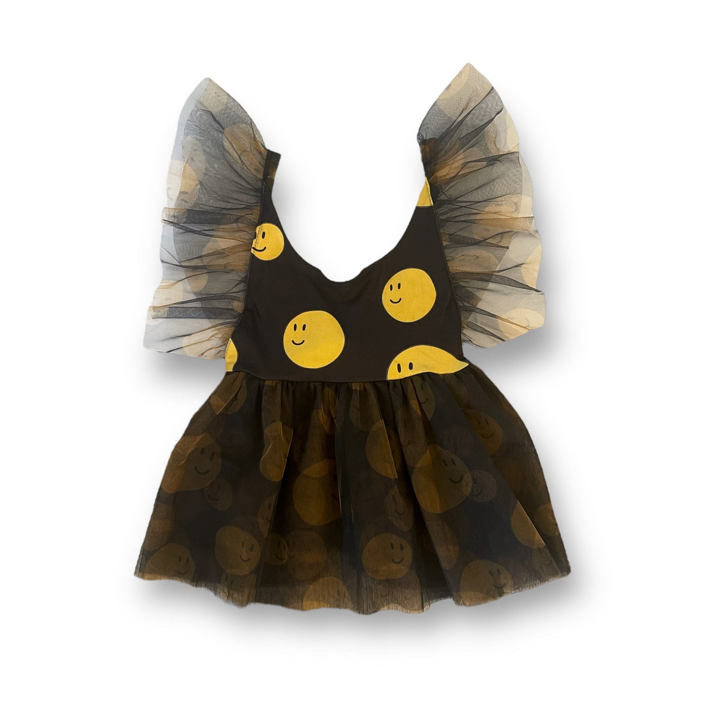 Best Day Ever Kids Baby & Toddler Dresses Happy Day Ruffle Tunic buy online boutique kids clothing