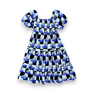 Best Day Ever Kids Baby & Toddler Dresses We Come In Peace Smocked Maxi Dress buy online boutique kids clothing
