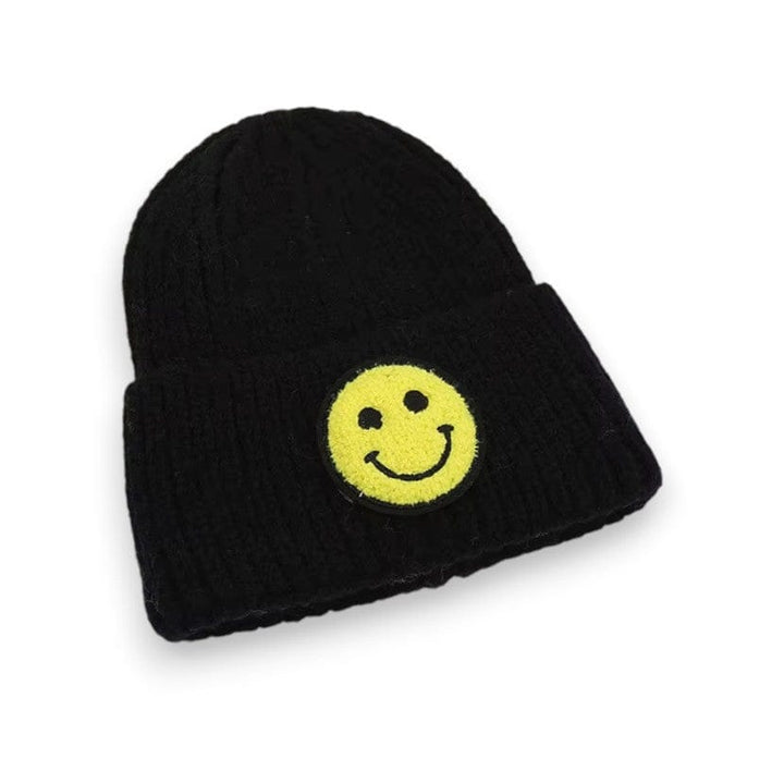 Best Day Ever Kids Baby & Toddler Hats Black All Smiles Beanie buy online boutique kids clothing