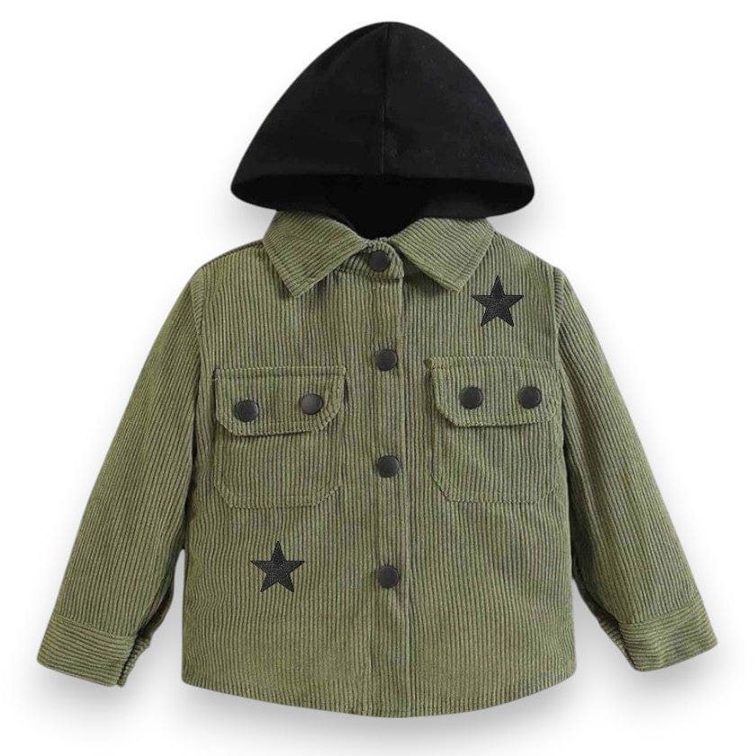 Best Day Ever Kids Baby & Toddler Outerwear Best Day Ever Corduroy Hoodie buy online boutique kids clothing