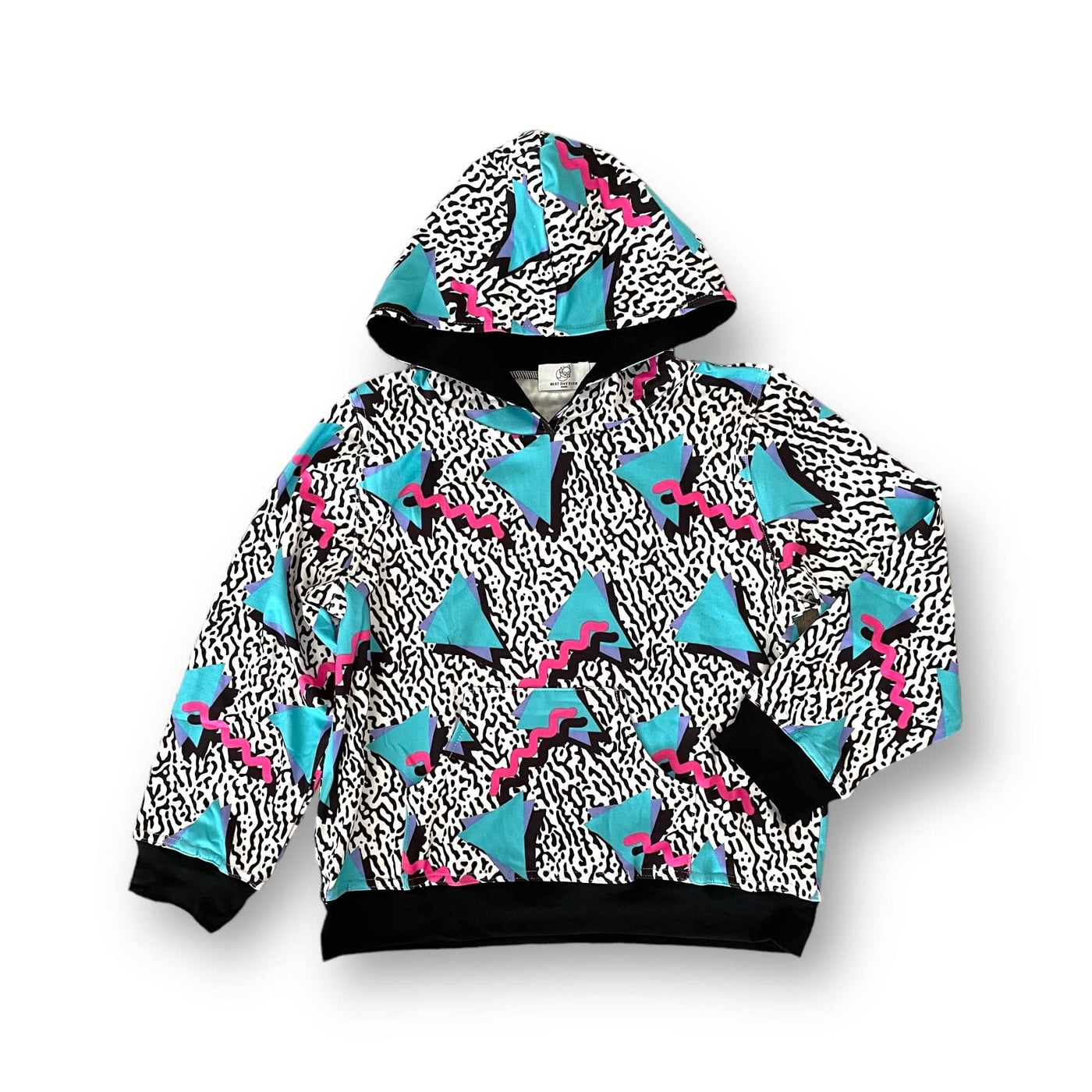 Best Day Ever Kids Baby & Toddler Outerwear Cowabunga Pullover Hoodie buy online boutique kids clothing