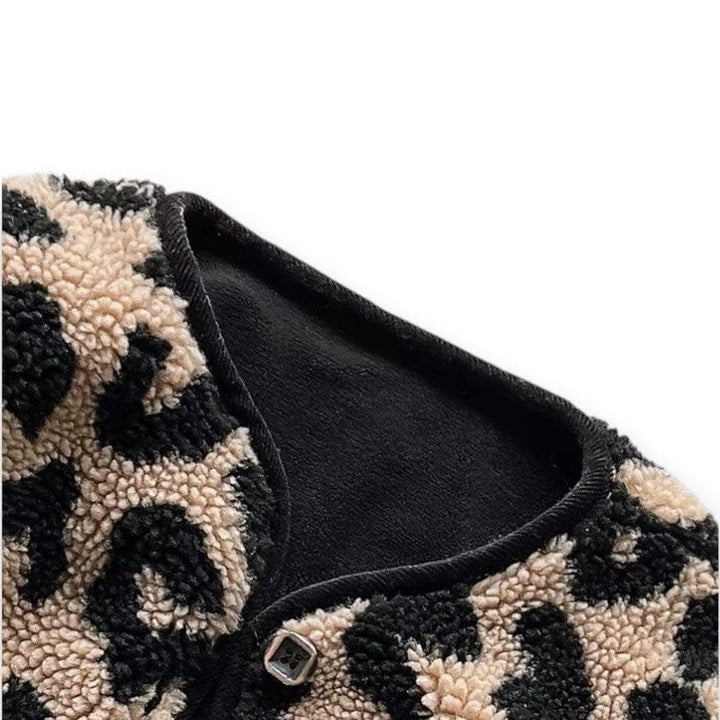 Best Day Ever Kids Baby & Toddler Outerwear Leopard Chic Sherpa Jacket buy online boutique kids clothing