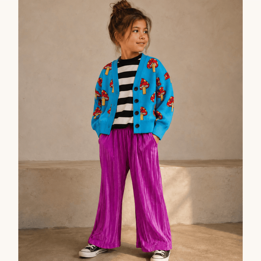 Best Day Ever Kids Baby & Toddler Outerwear Mellow Mushroom Cardigan buy online boutique kids clothing