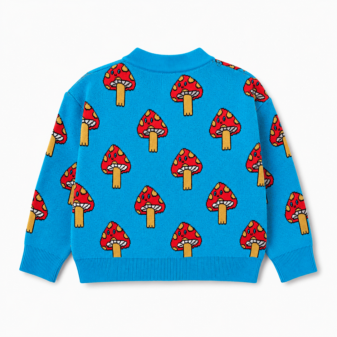 Best Day Ever Kids Baby & Toddler Outerwear Mellow Mushroom Cardigan buy online boutique kids clothing