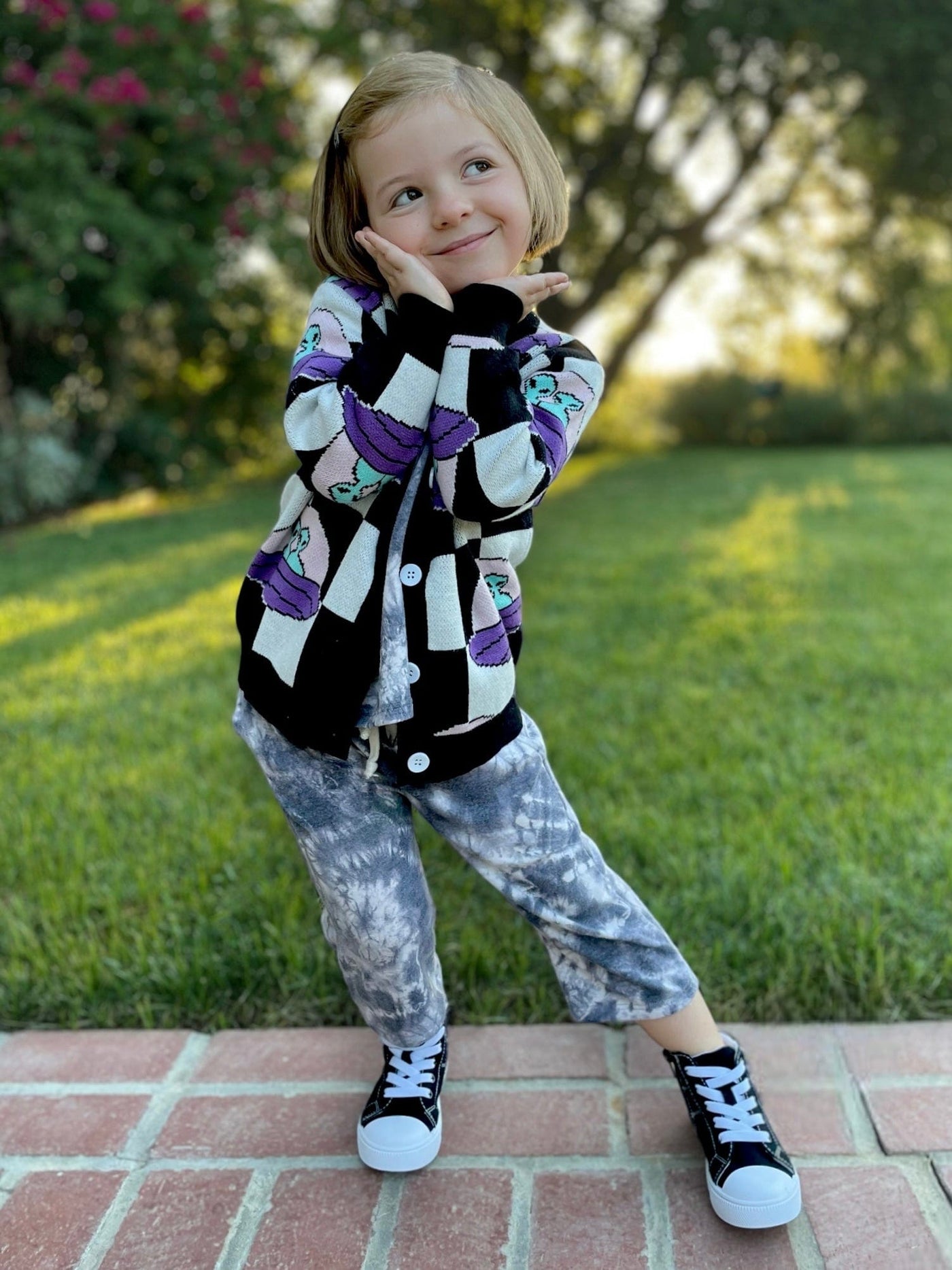 Best Day Ever Kids Baby & Toddler Outerwear We Come In Peace Cardigan buy online boutique kids clothing