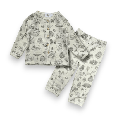 Best Day Ever Kids Baby & Toddler Outfits Fungus Among Us Lounge Set buy online boutique kids clothing