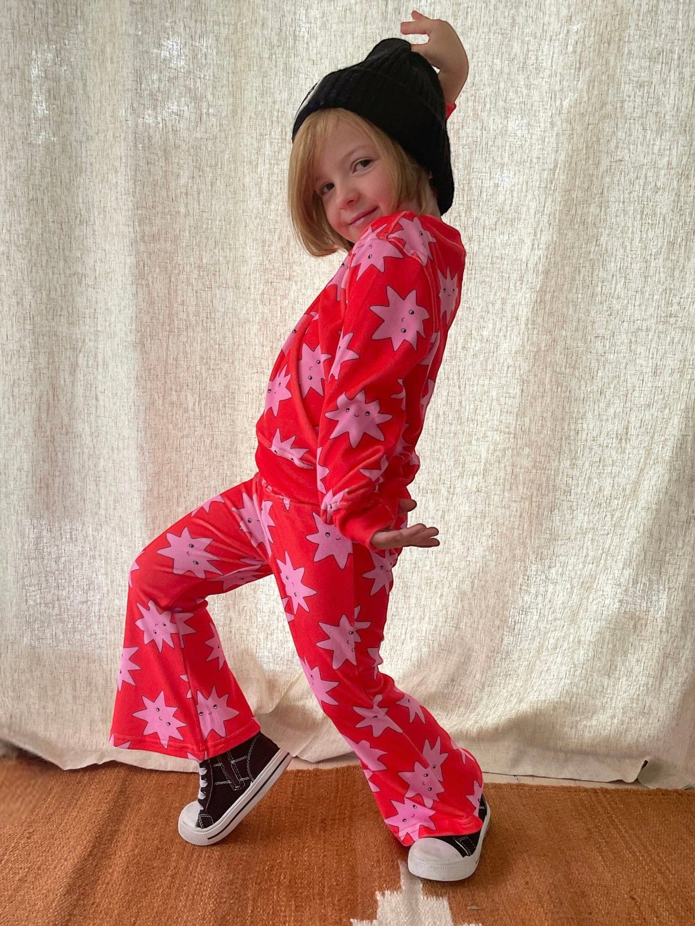 Best Day Ever Kids Baby & Toddler Outfits Retro Velvet Set - Superstar buy online boutique kids clothing
