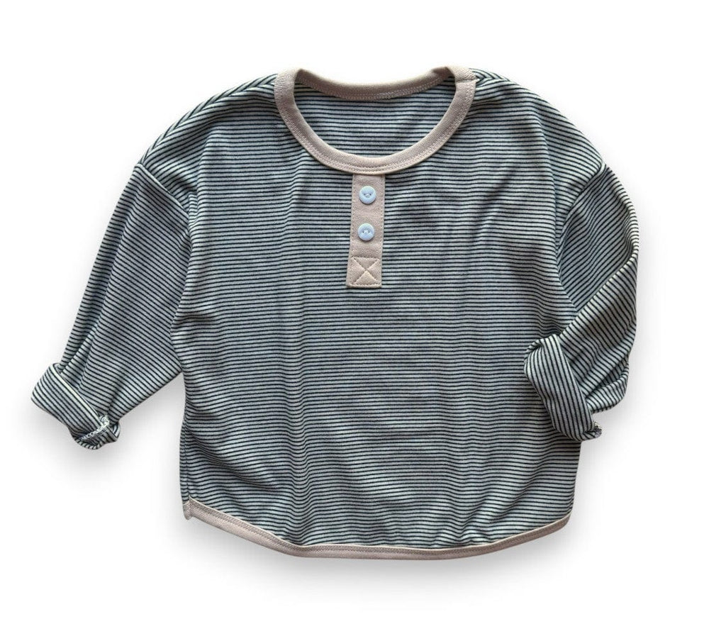 Best Day Ever Kids Baby & Toddler Tops 2T / Beige Old Softy Stripe Tee buy online boutique kids clothing