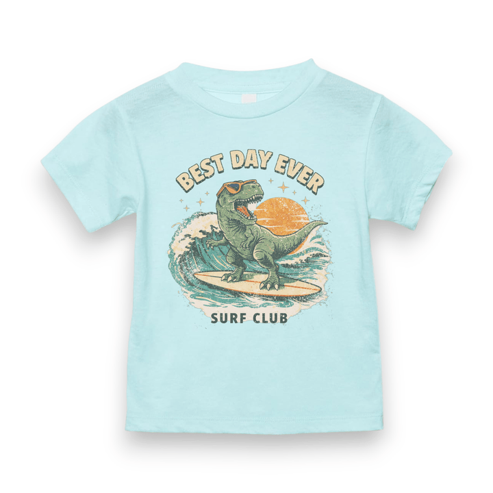Best Day Ever Kids Baby & Toddler Tops Best Day Ever Surf Club Tee buy online boutique kids clothing