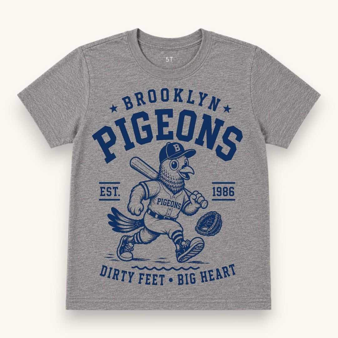 Best Day Ever Kids Baby & Toddler Tops Brooklyn Pigeons Vintage Tee buy online boutique kids clothing