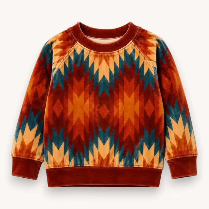 Best Day Ever Kids Baby & Toddler Tops Canyon Velvet Crewneck buy online boutique kids clothing